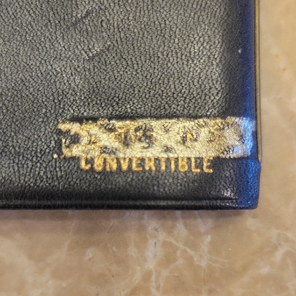 Black Leather I D. Wallet